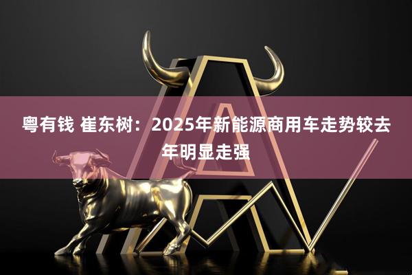 粤有钱 崔东树：2025年新能源商用车走势较去年明显走强