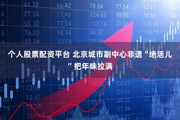 个人股票配资平台 北京城市副中心非遗“绝活儿”把年味拉满